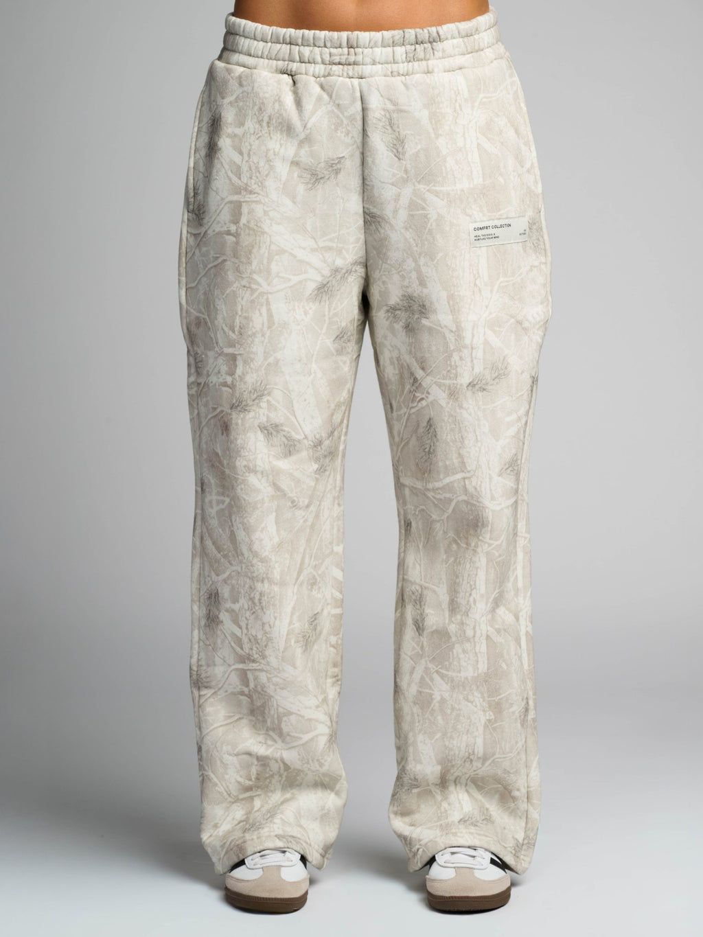 Camo Straight Leg Sweatpants - Pre Order