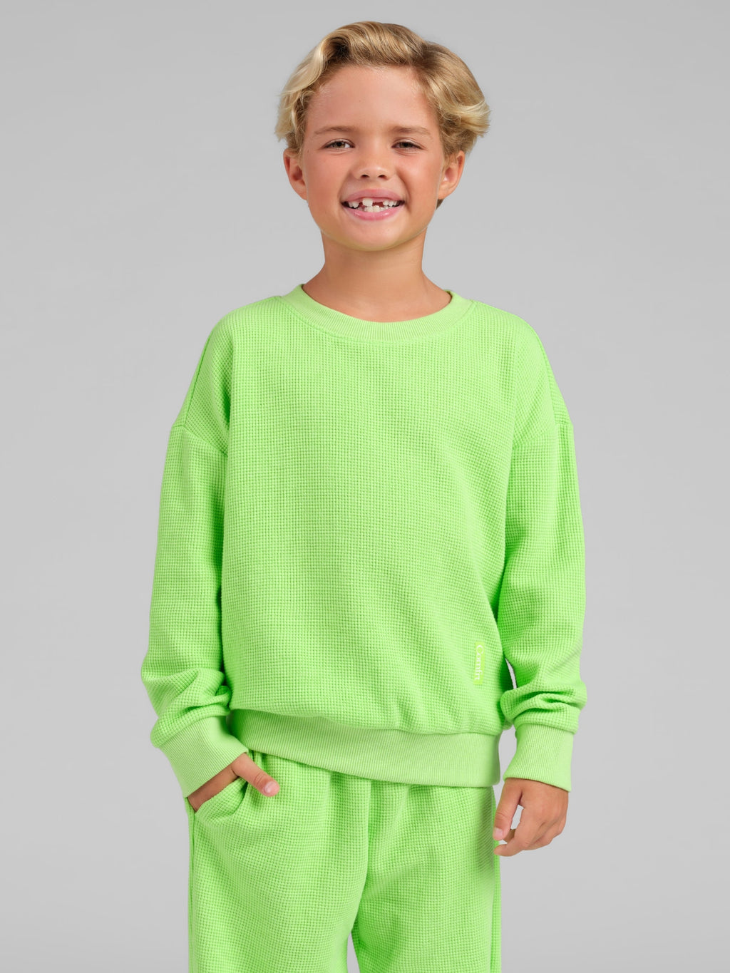 Waffle Kids Lounge Long Sleeve