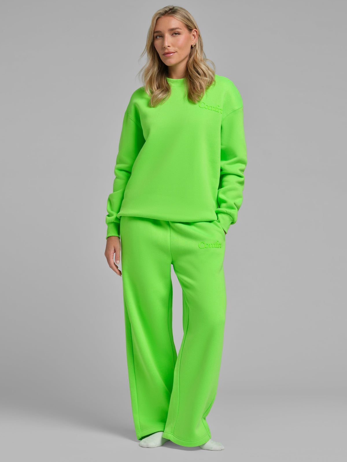 Neon Minimalist Crew