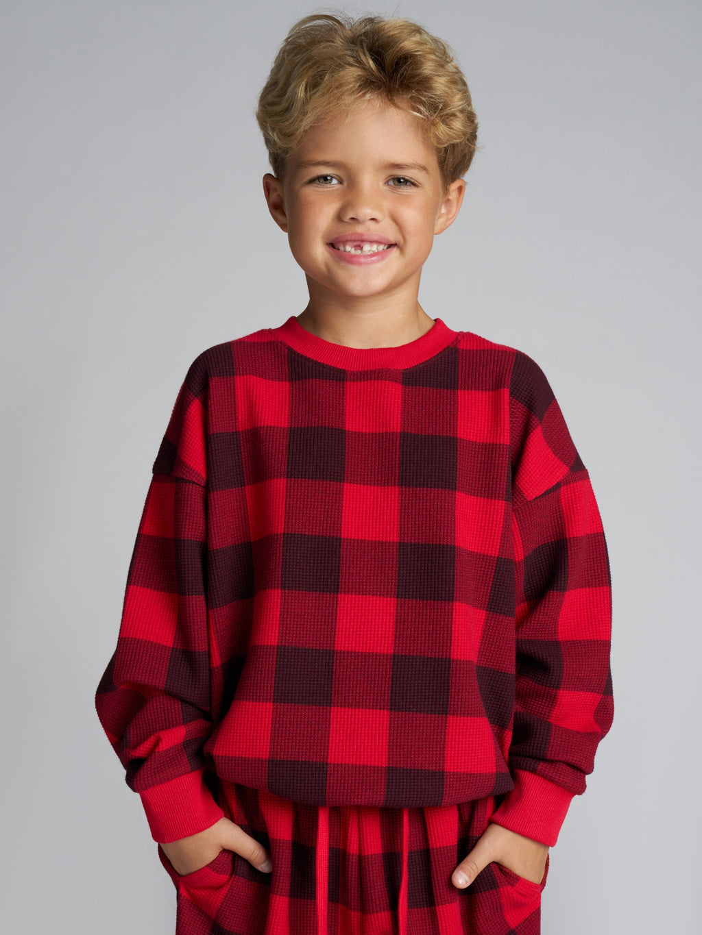 Waffle Kids Lounge Long Sleeve