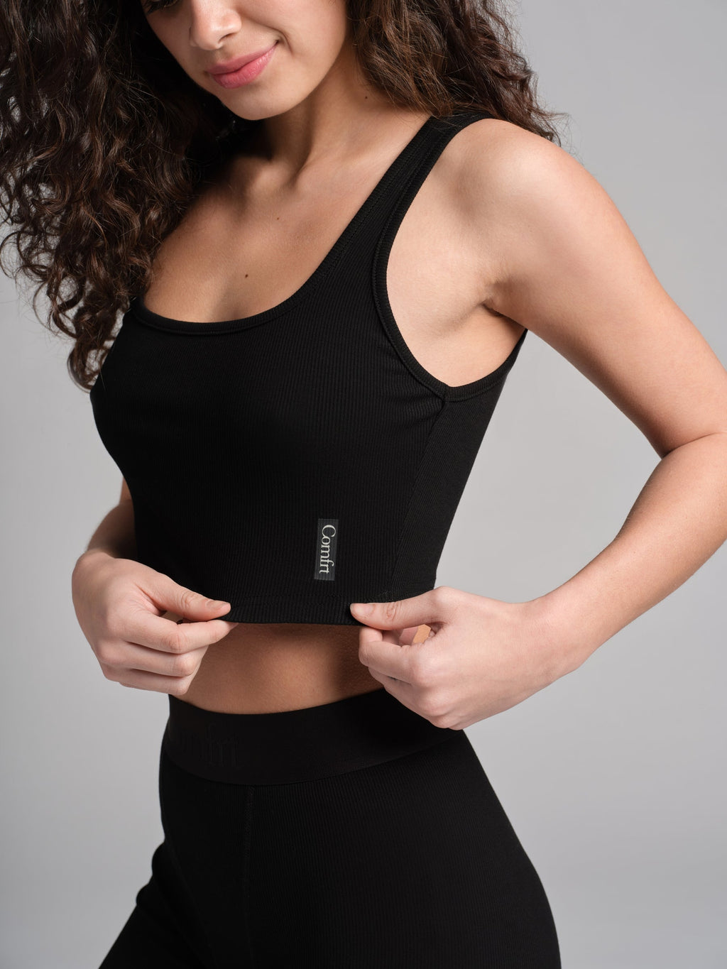 Rib Contour Crop Tank - Pre Order