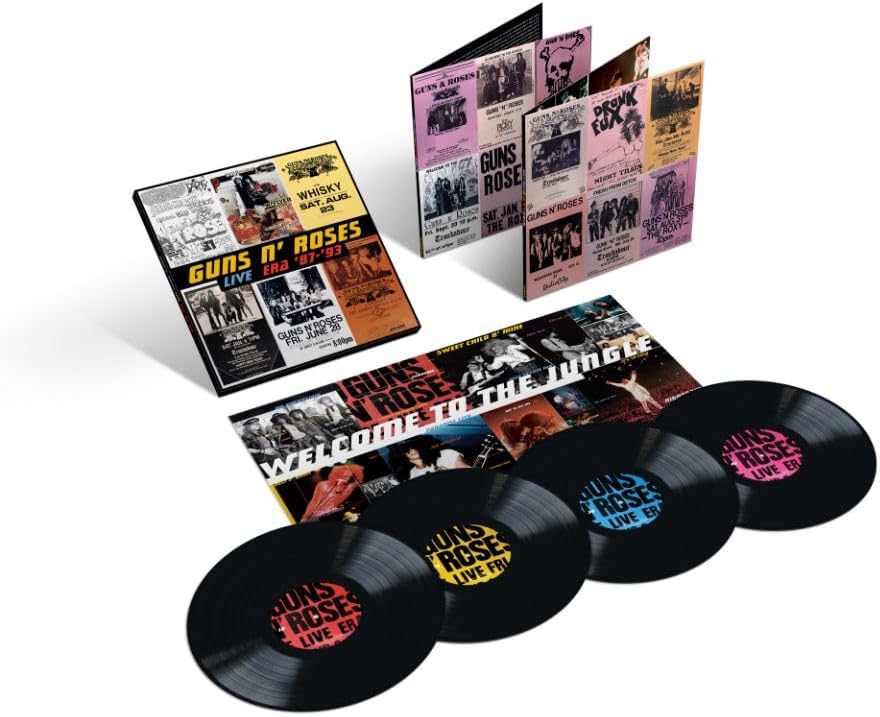 4LP - Guns 'n Roses - Live Era '87-'93
