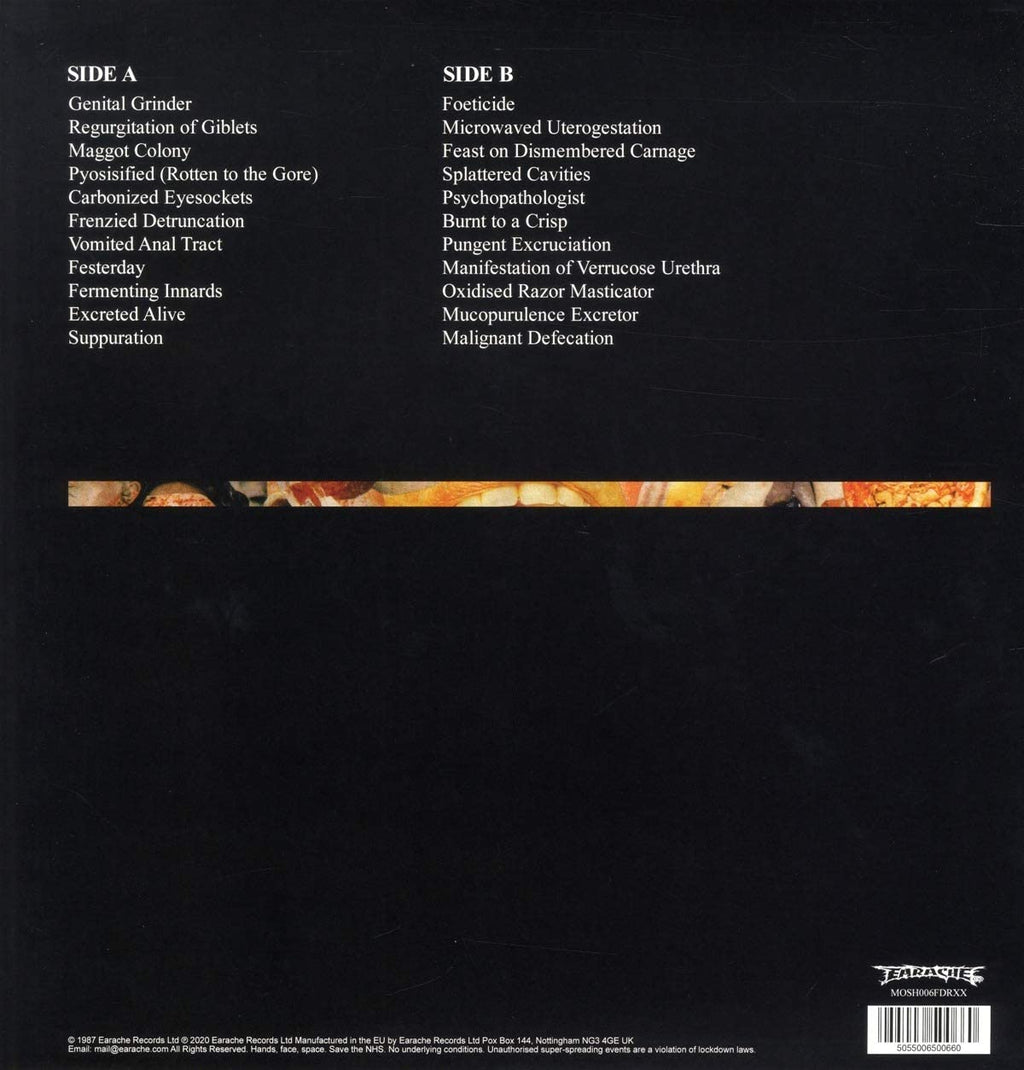 LP - Carcass - Reek Of Putrifaction