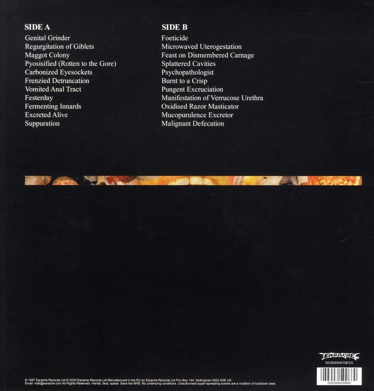 LP - Carcass - Reek Of Putrifaction