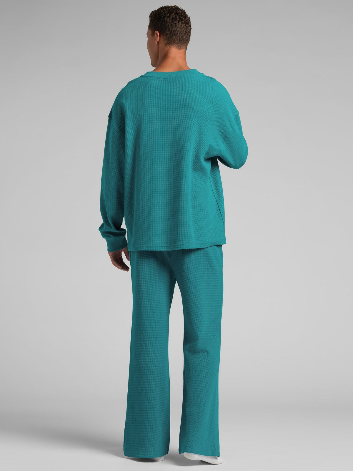 Waffle Lounge Henley Long Sleeve