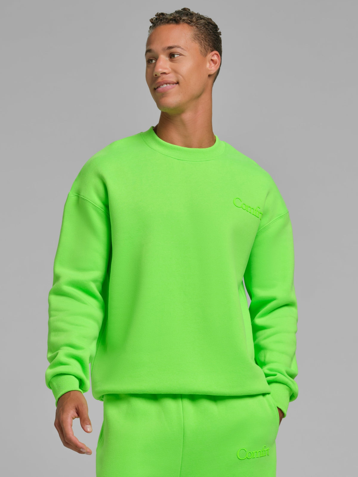 Neon Minimalist Crew