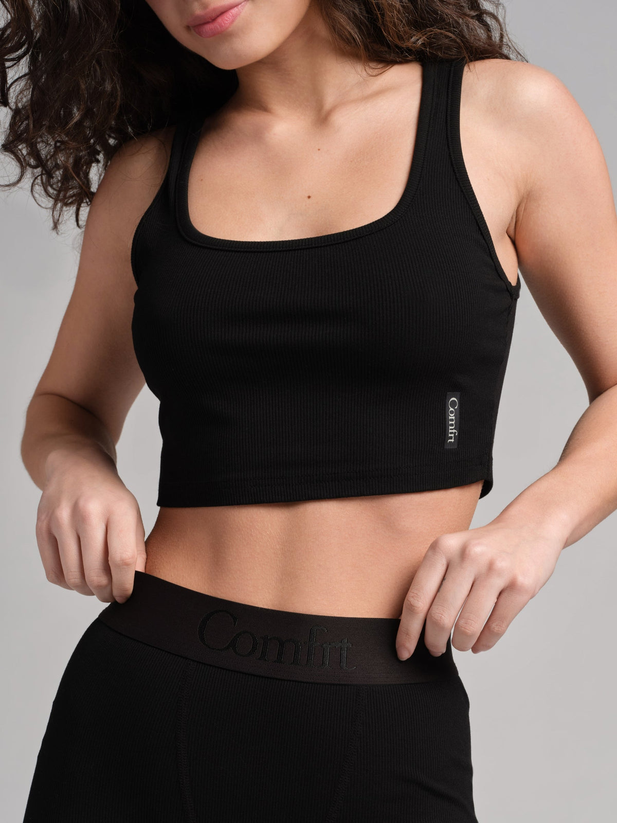 Rib Contour Crop Tank - Pre Order