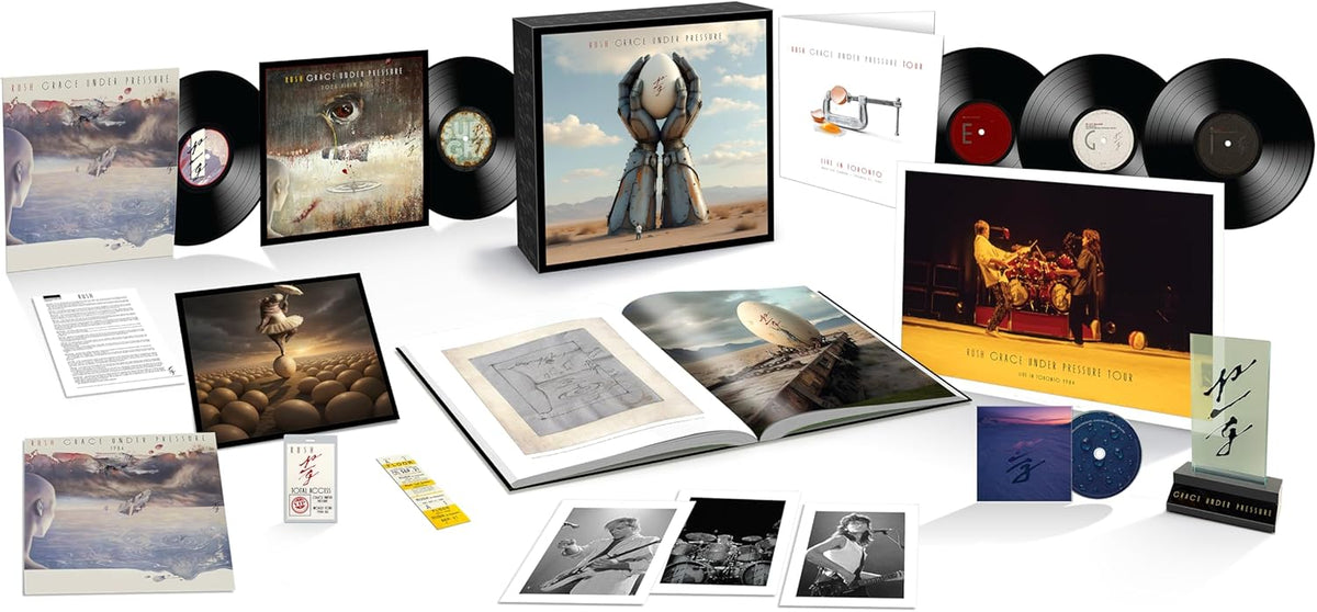 5LP/BluRay - Rush - Grace Under Pressure (Anniversary Edition)