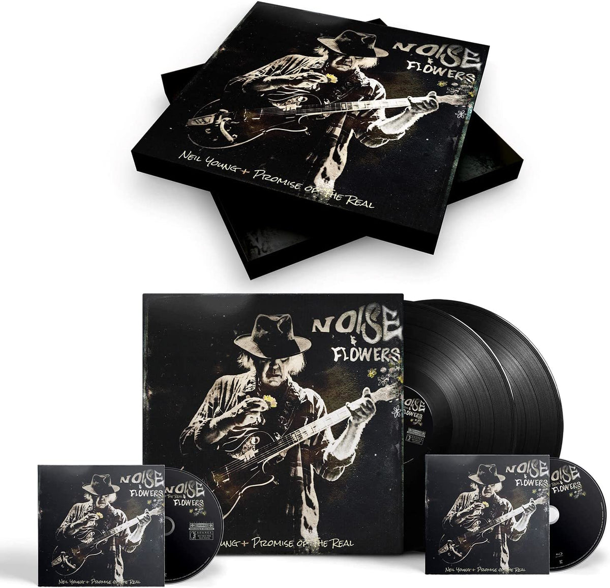 Neil Young + Promise Of The Real - Noise & Flowers - 2LP/CD/Blu