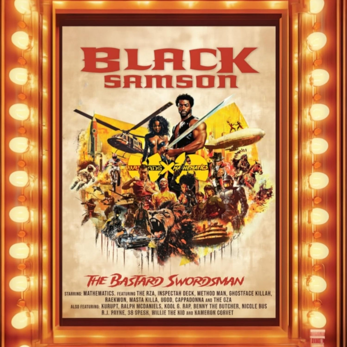 LP - Wu-Tang and Mathematics - Black Samson, The Bastard Swordsman
