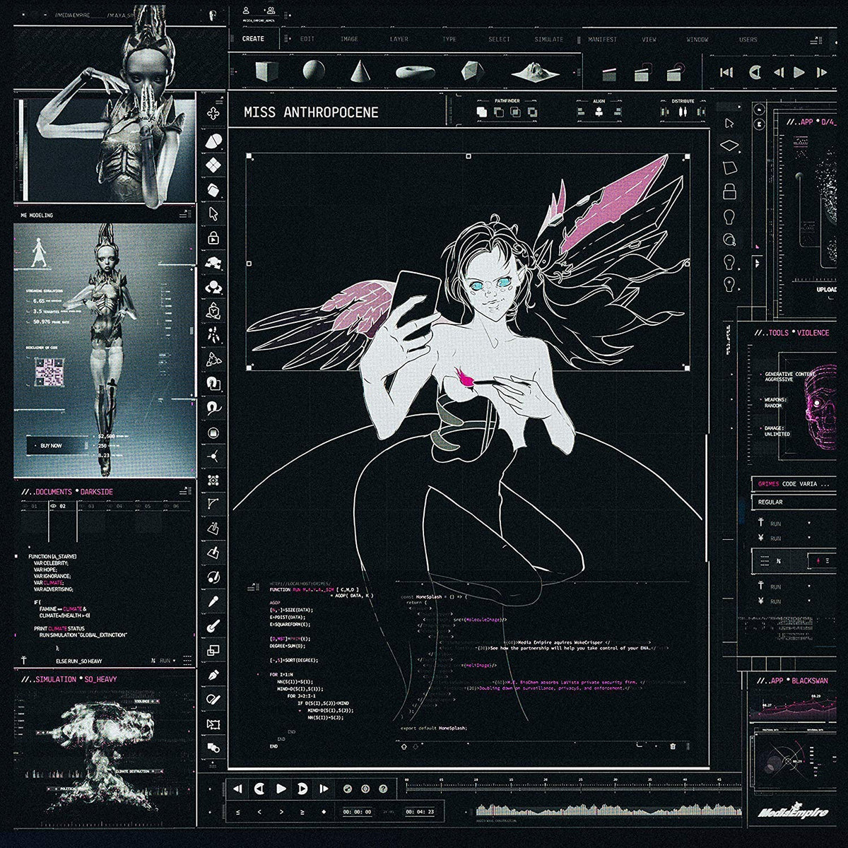 LP - Grimes - Miss Anthropocene