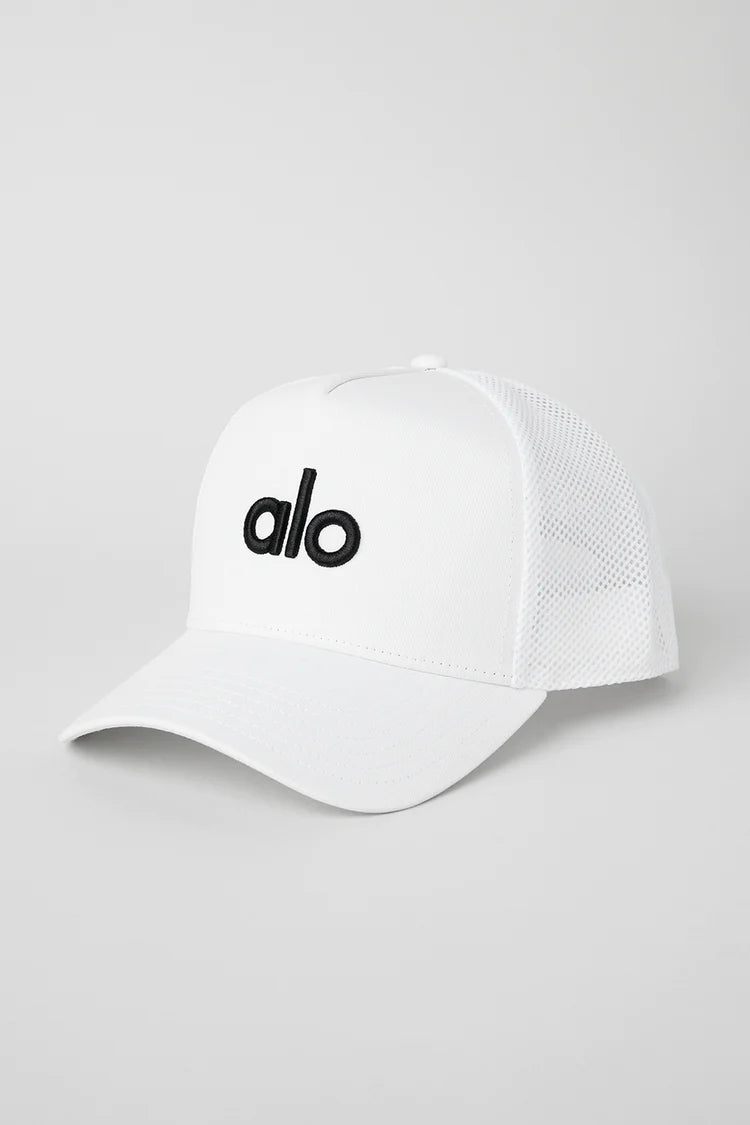 Gorra de camionero District - Blanca/Negra