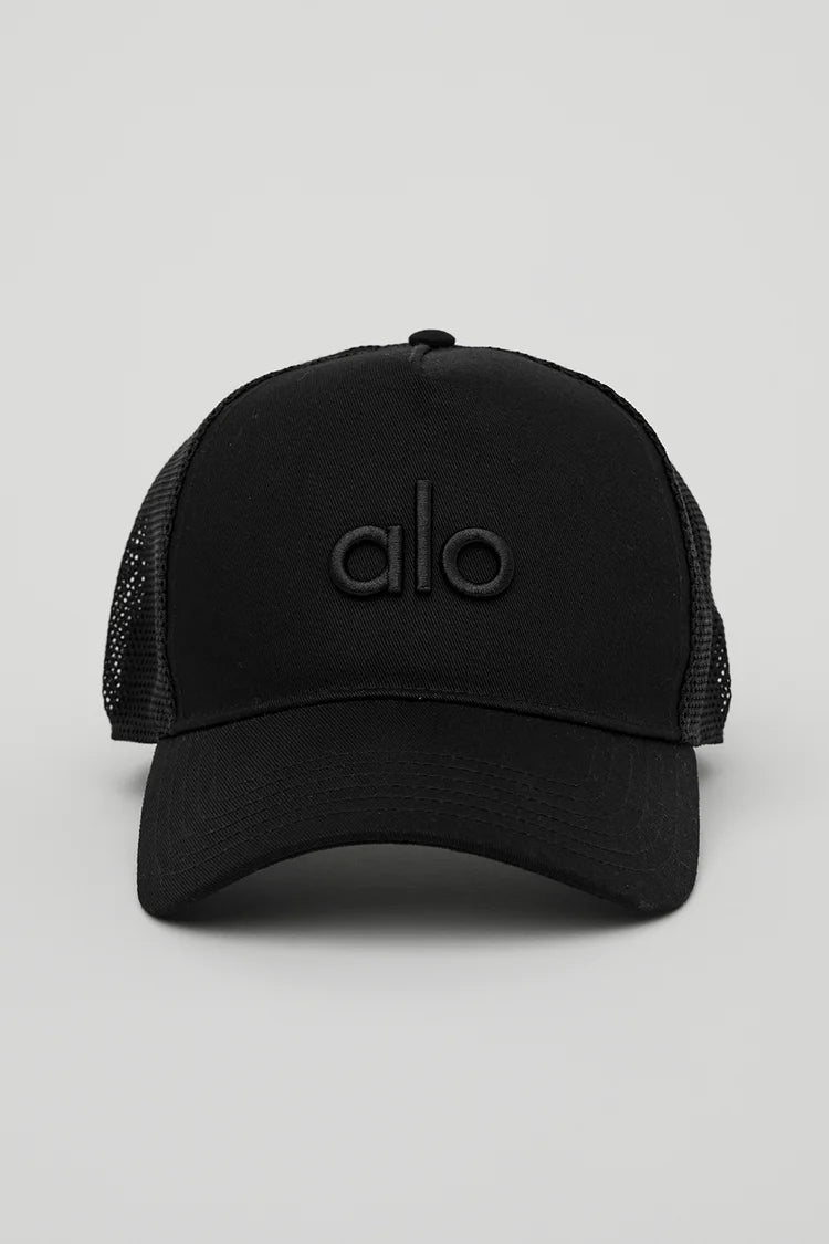 Gorra de camionero District - Negra