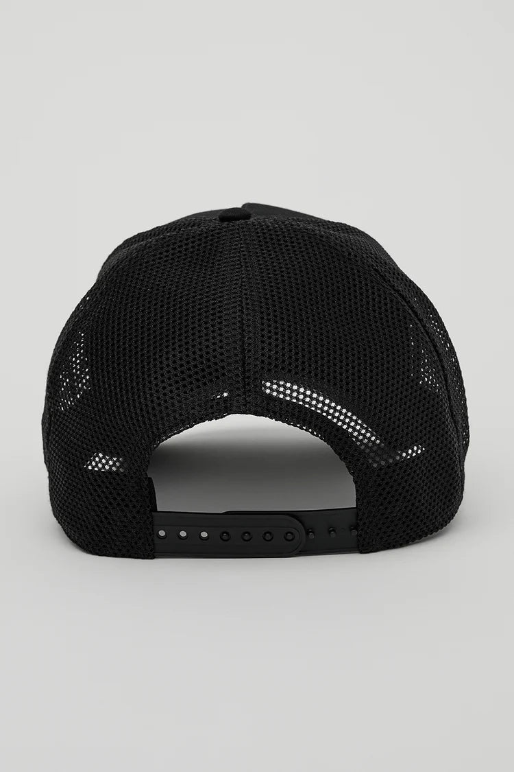 Gorra de camionero District - Negra