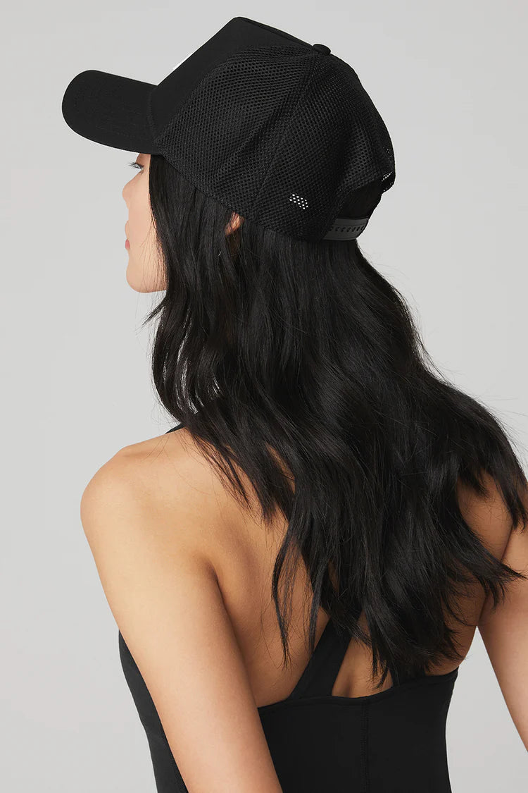 Gorra de camionero District - Negra