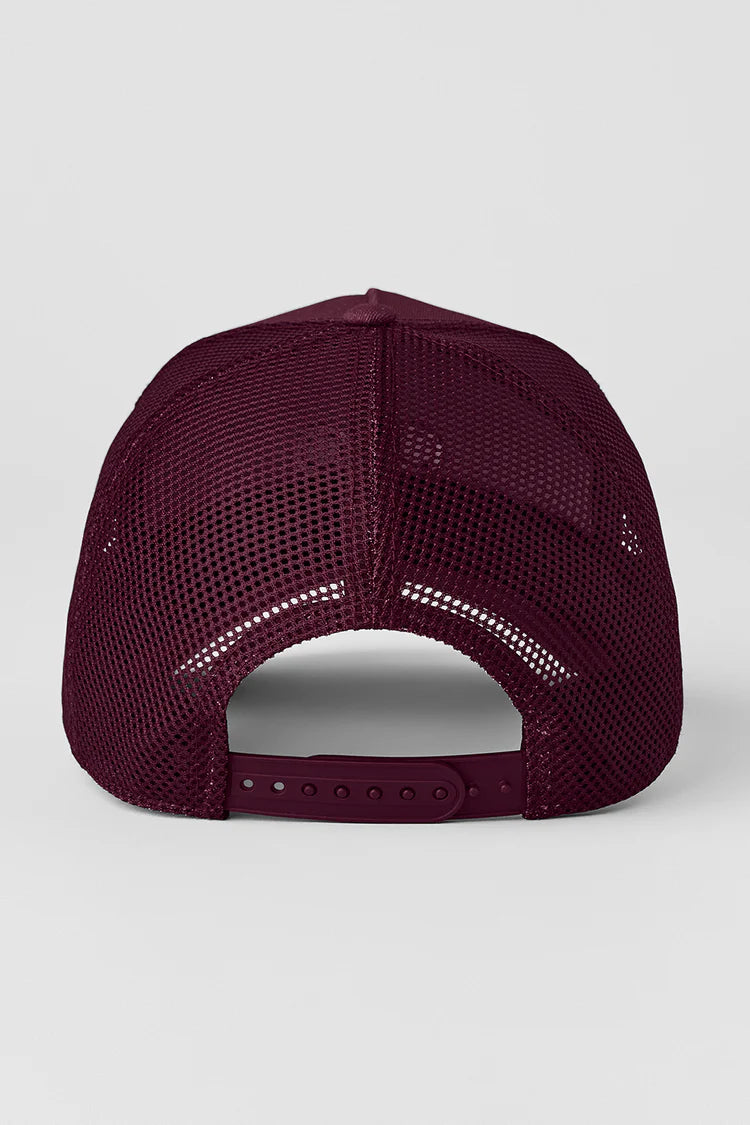 Gorra de camionero District - Borgoña