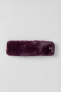 Amore Faux Fur Earwarmer - Rich Bordeaux