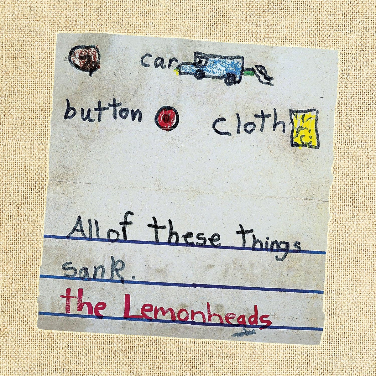 2LP - Lemonheads - Car Button Cloth