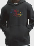 BARRY'S X LULULEMON BLACK APRES TEXTURED SPACER HOODIE