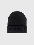 BARRY'S BLACK CHENILLE BEANIE