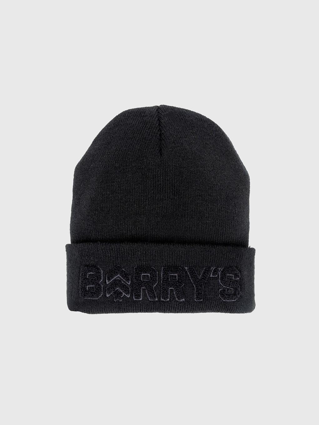 BARRY'S BLACK CHENILLE BEANIE