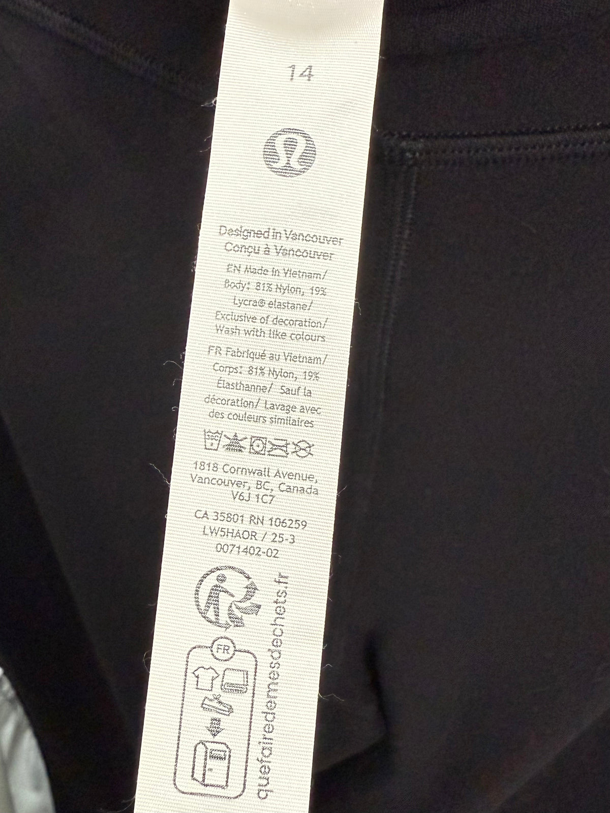 Lululemon Groove Flared HR Pant 34” (14)