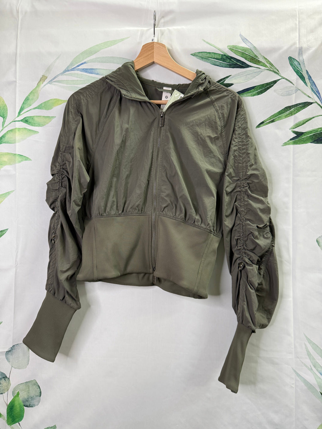 Lululemon Ruched Ribbed Waist Jacket (M)