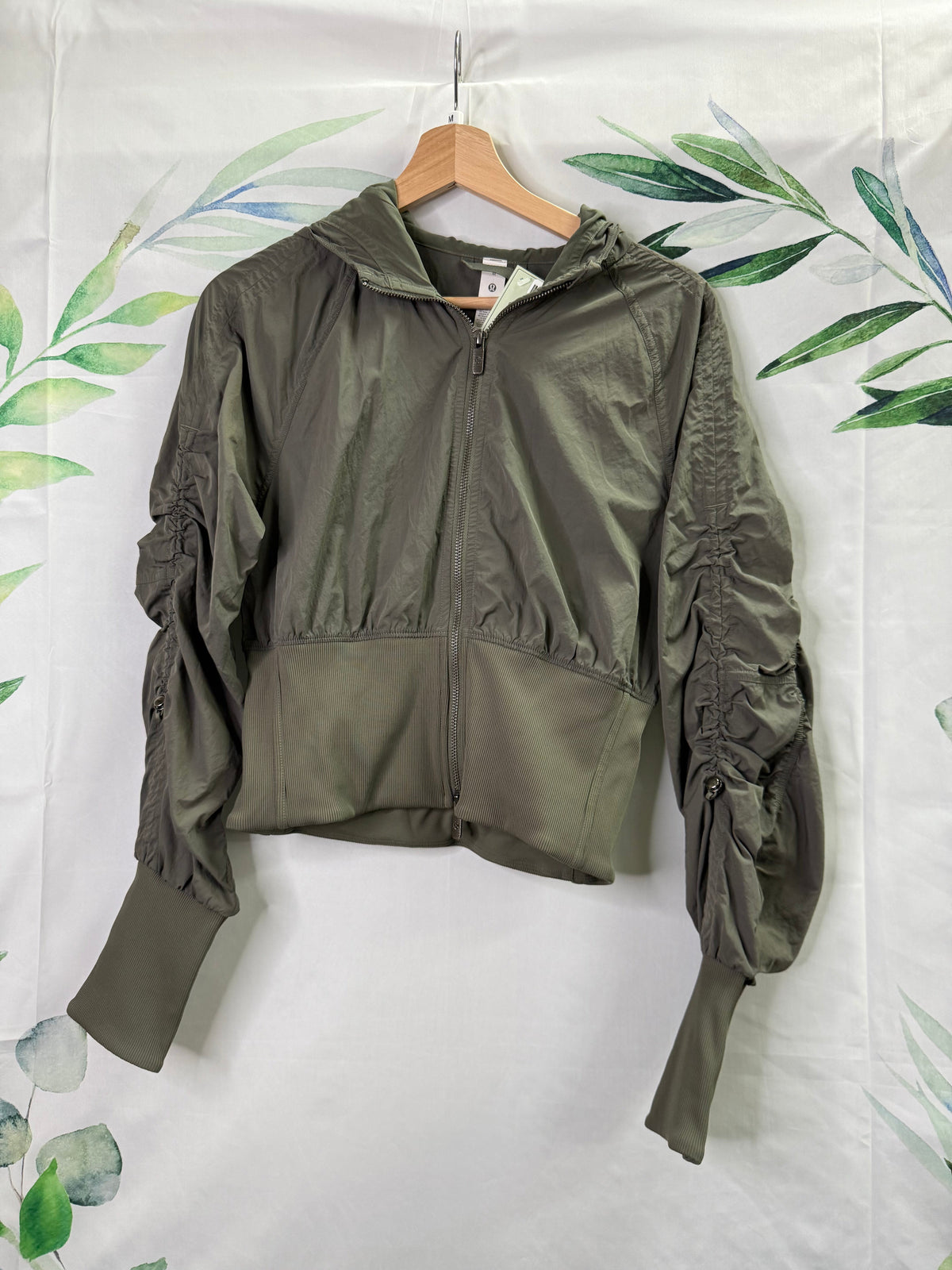 Lululemon Ruched Ribbed Waist Jacket (M)