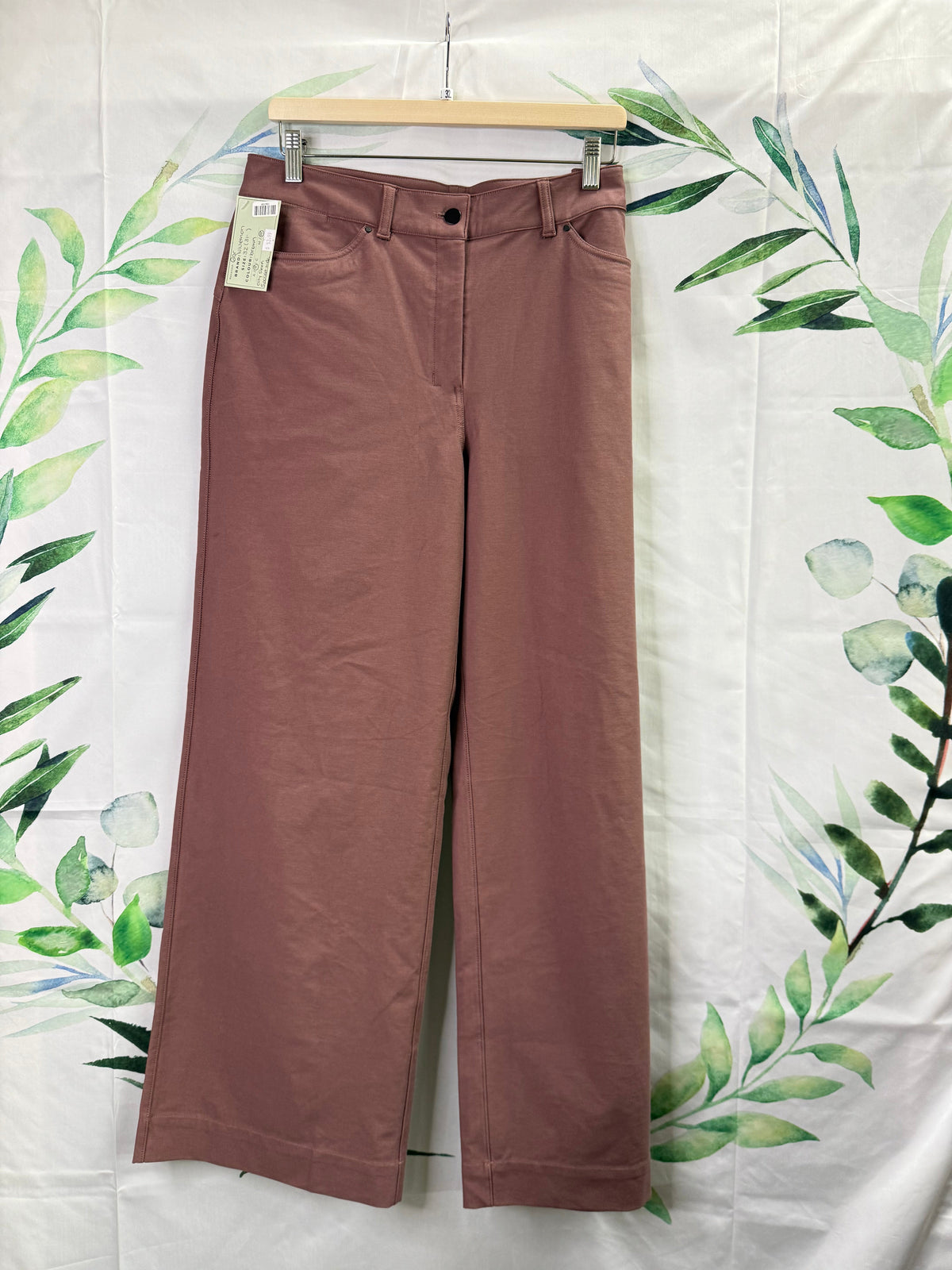Lululemon City Sleek 5 Pocket Wide Leg HR Pant 31” (32)