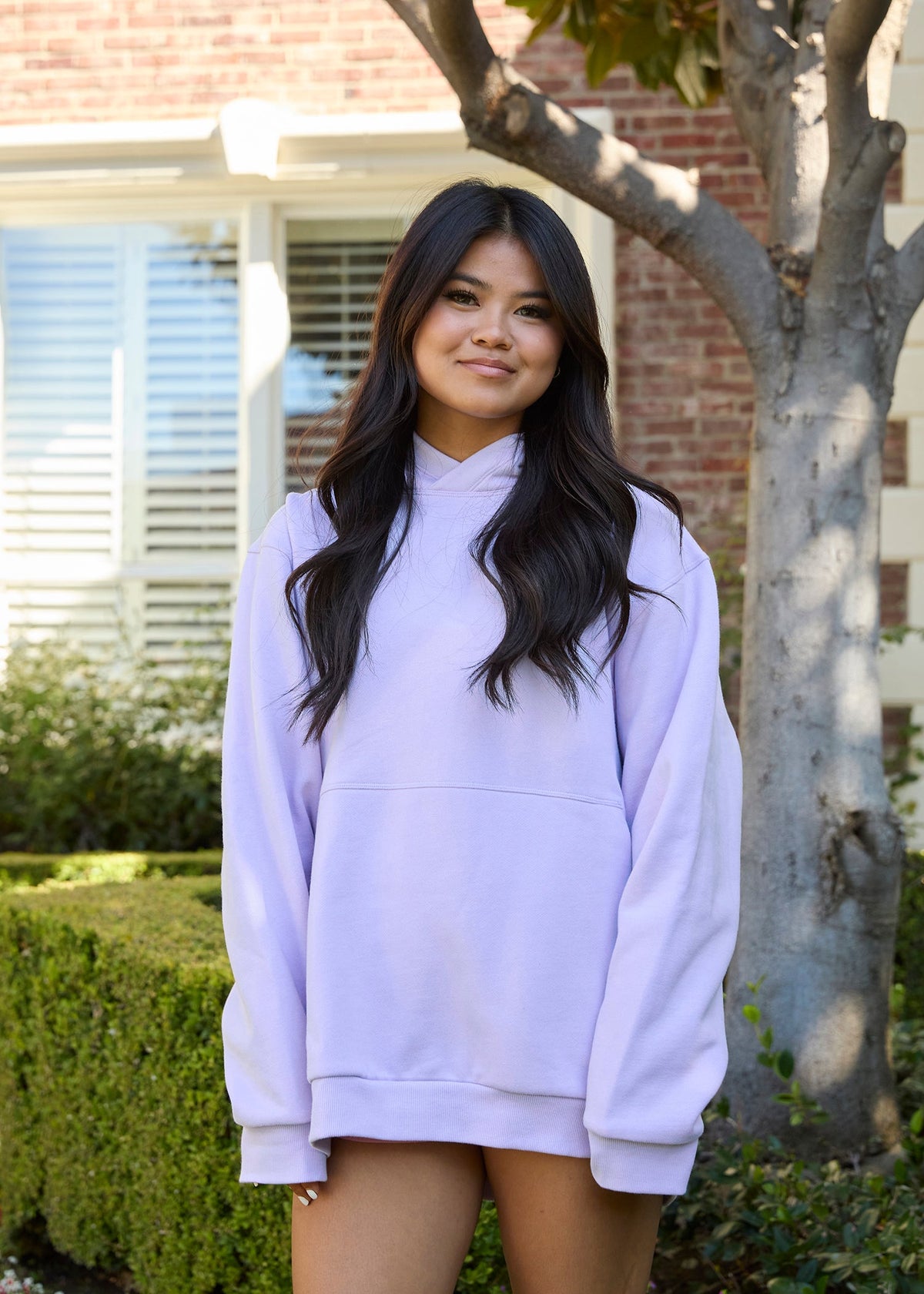 Sigma Delta Tau lululemon Steady State Pullover Hoodie - Lavender Frost