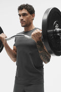 Conquer Reform Crewneck Short Sleeve - Anthracite