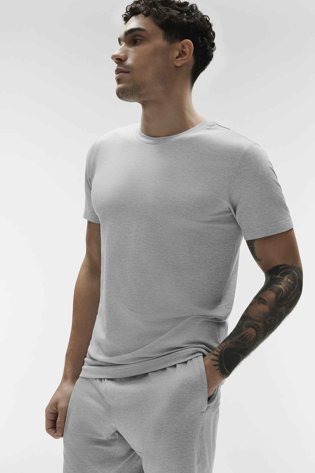 Conquer Reform Crewneck Short Sleeve - Vintage Athletic Heather