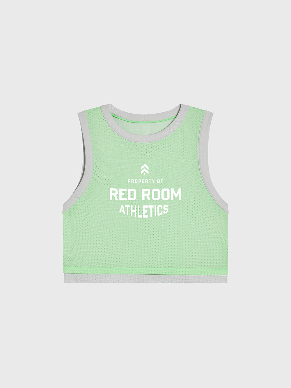 LULULEMON VAPOR/CITRA LIME MESH REVERSIBLE TANK