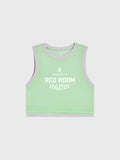 LULULEMON VAPOR/CITRA LIME MESH REVERSIBLE TANK