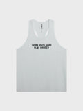 BARRY'S WHITE RELAY MESH TANK
