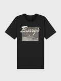 BARRY'S BLACK LIFT TEE