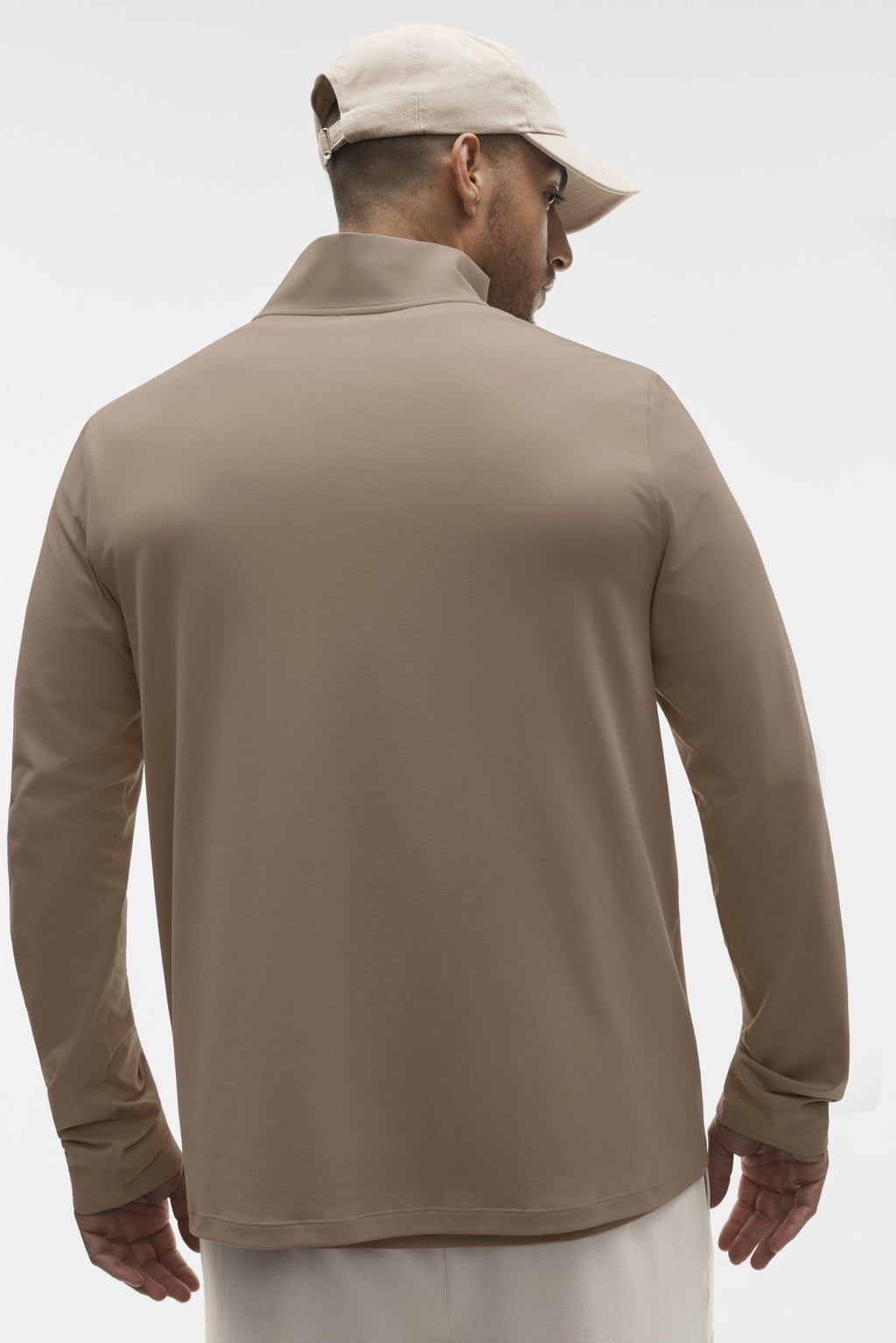 Conquer 1/4 Zip Reform Long Sleeve - Gravel