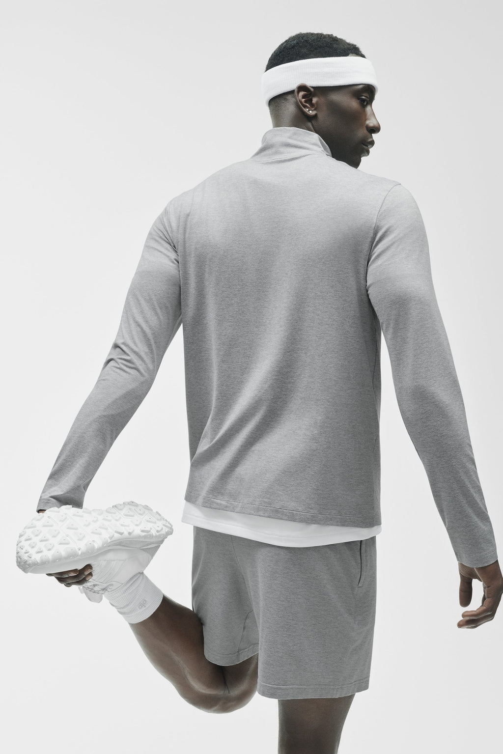 Conquer 1/4 Zip Reform Long Sleeve - Vintage Athletic Heather