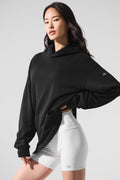 Sudadera con capucha Chill - Negra