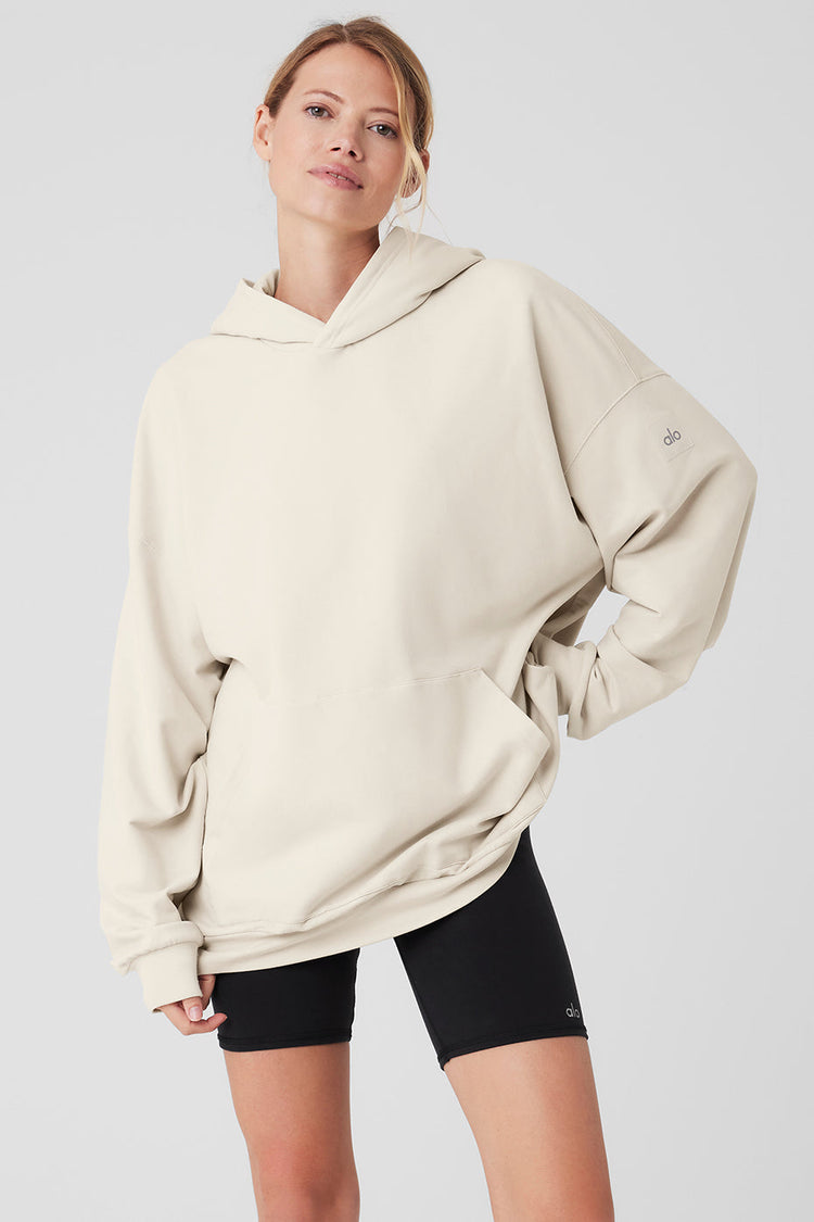 Sudadera con capucha Double Take - Gris jaspeado atlético