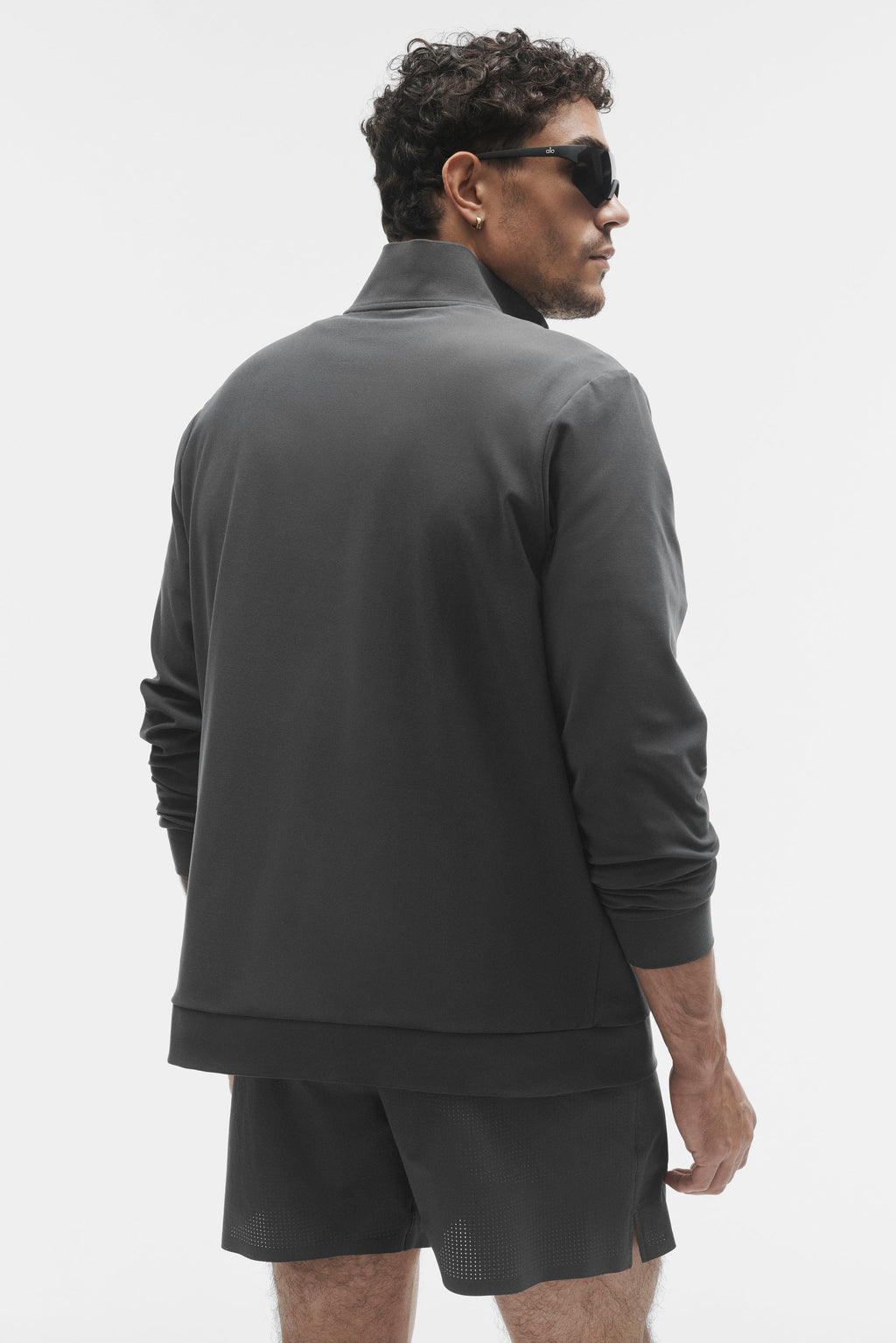 Conquer Max Mock Neck Full Zip - Anthracite