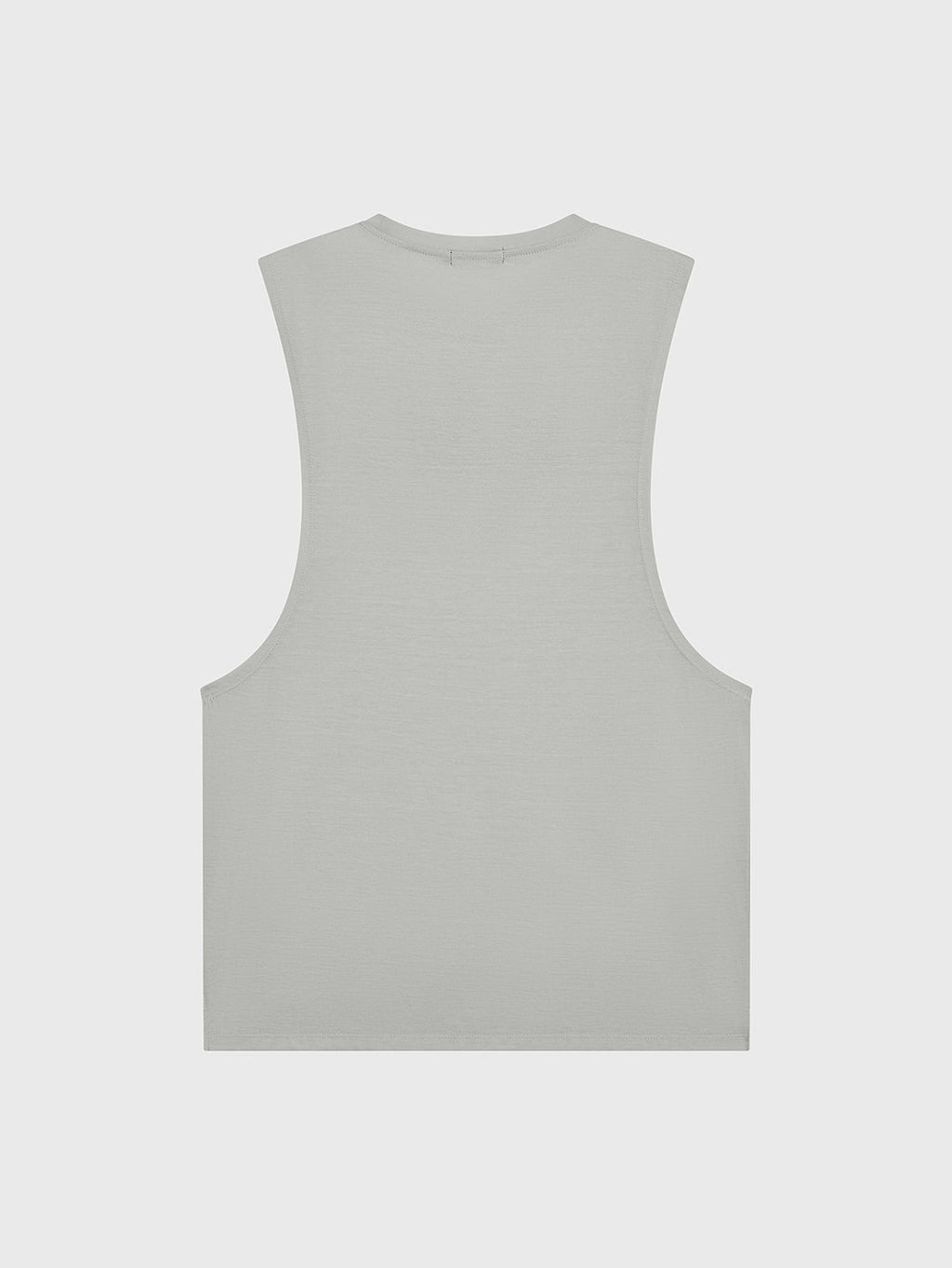 BARRY'S HEATHER GREY CUTOFF TANK