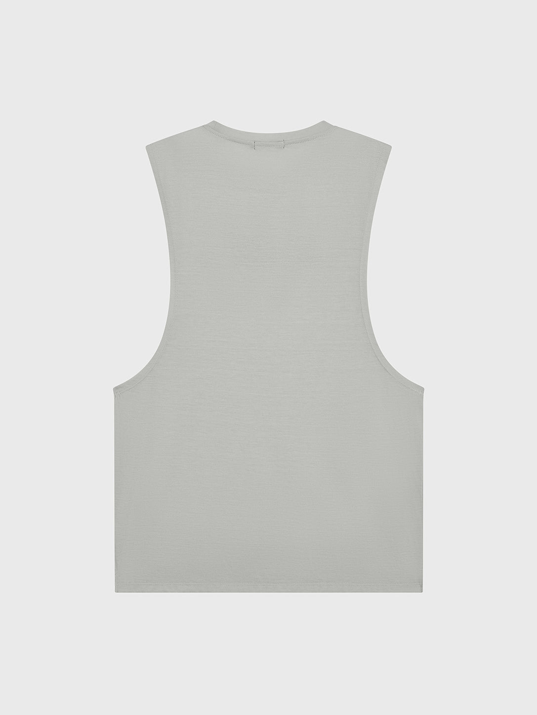 BARRY'S HEATHER GREY CUTOFF TANK