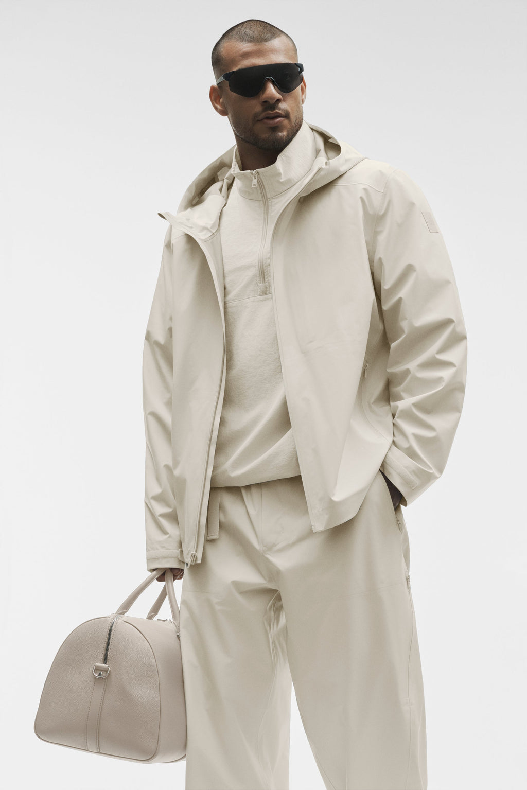 Alpha Shell Jacket - Bone