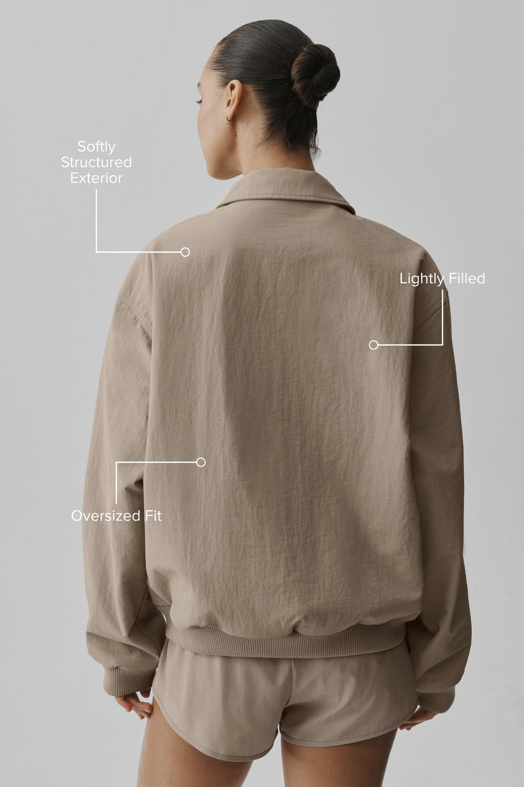 Duality Bomber Jacket - Gravel