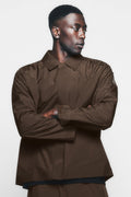 Alpha Shell Overshirt - Espresso