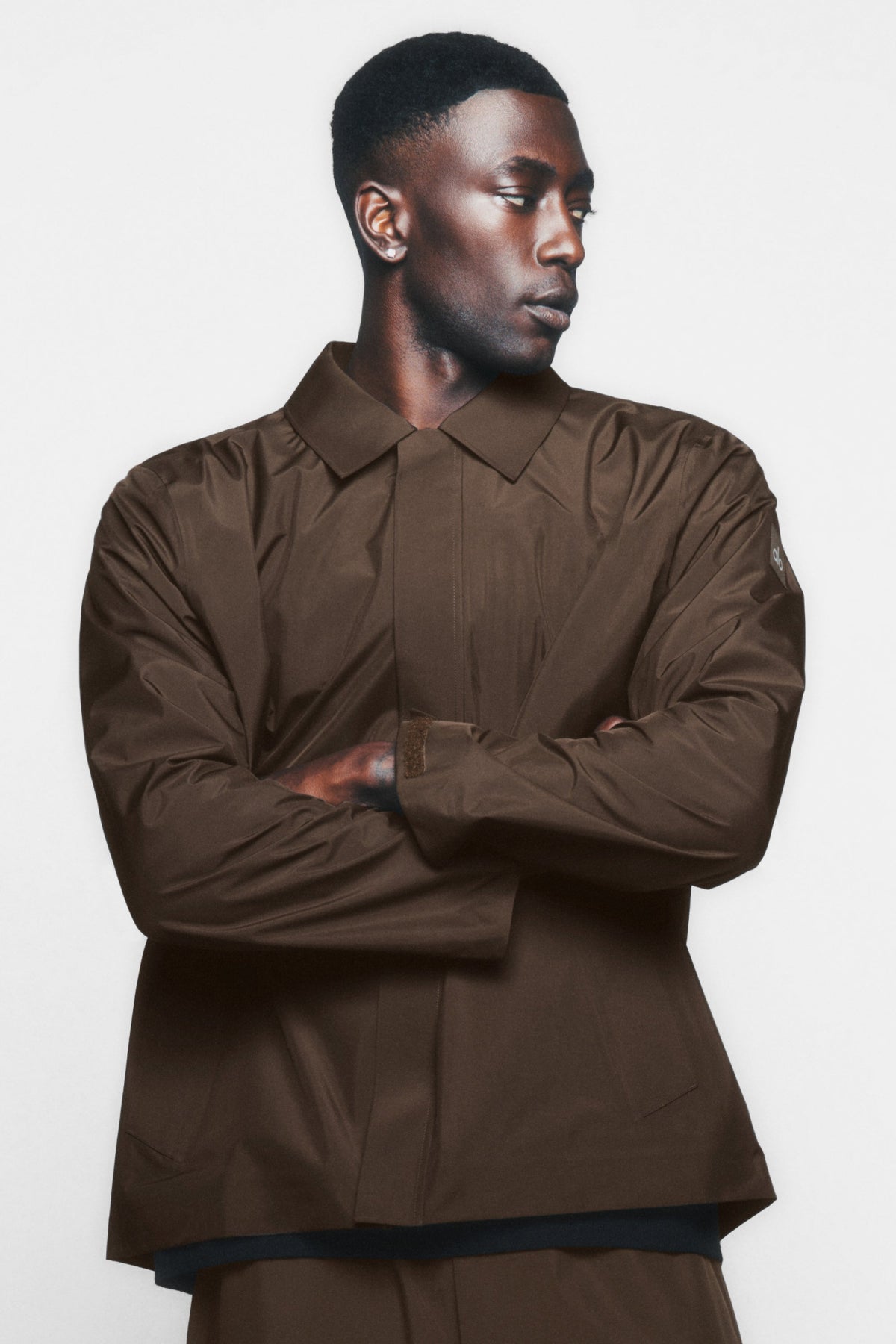 Alpha Shell Overshirt - Espresso