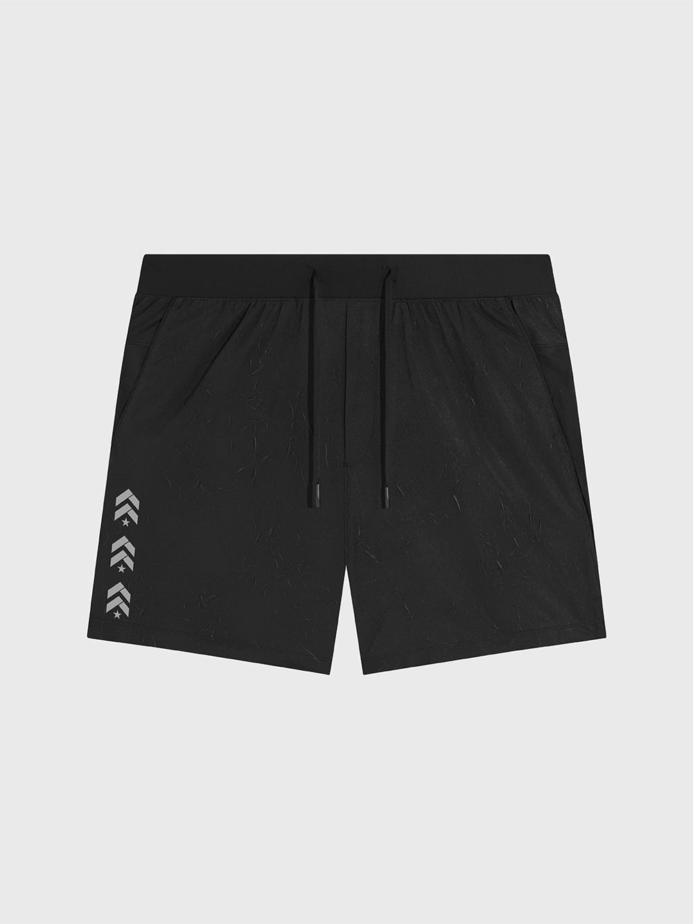 LULULEMON BLACK ZEROED IN TEXTURED SHORT 5" *LL