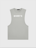 BARRY'S HEATHER GREY CUTOFF TANK