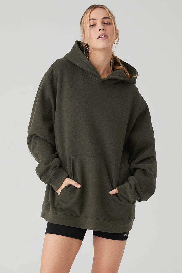Renown Heavy Weight Hoodie - Burgundy Truffle